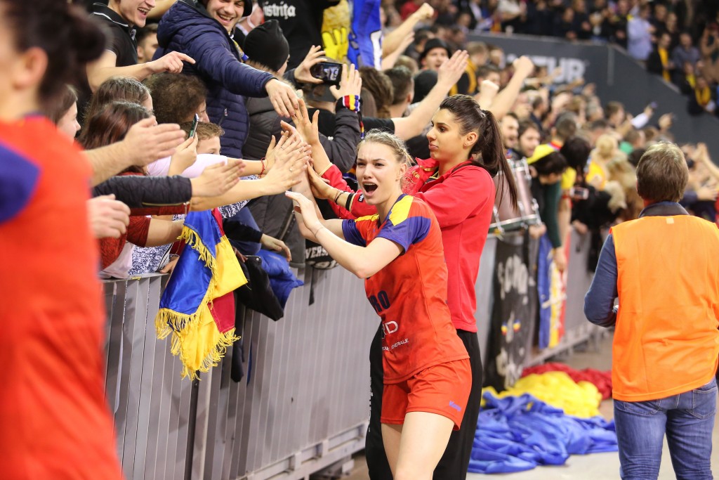 Ana Maria Tănasie, una dintre cele mai bune jucătoare ale României în partida cu Uruguay Foto: Mircea Rosca / www.ActionFoto.ro